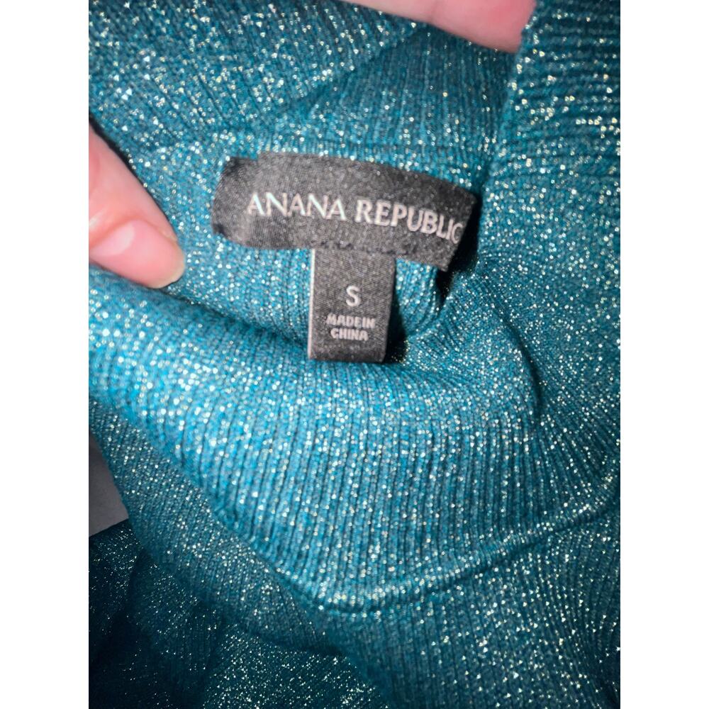 NWOT Banana Republic Ribbed High Neck Sweater  sz  Small - Picture 6 of 6